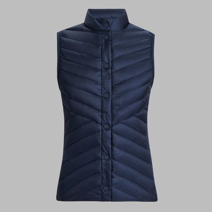 G/FORE V-DOWN QUILTED STRETCH TECH INTERLOCK VEST