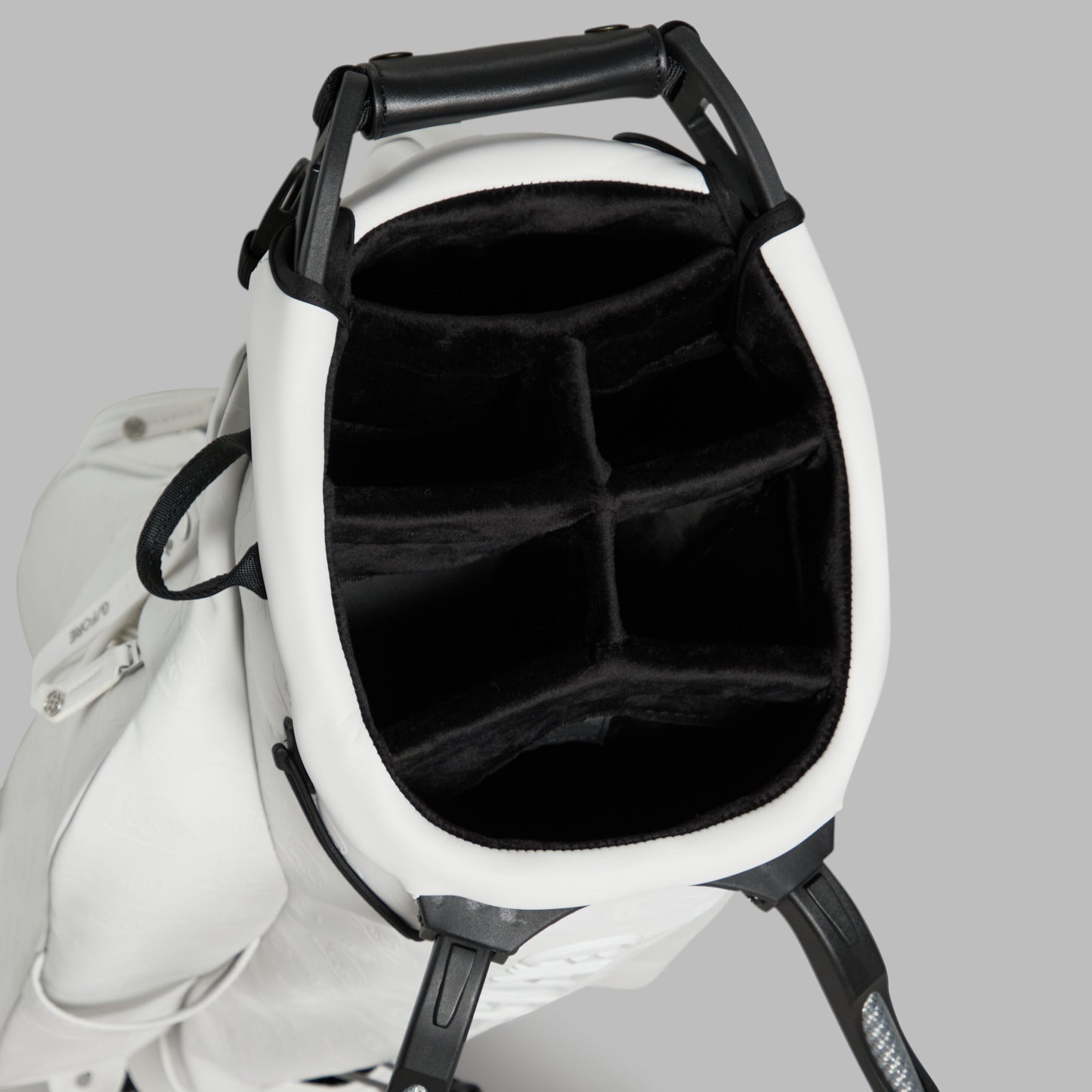 G/FORE EMBOSSED SKULL & TEES DAYTONA CARRY GOLF BAG