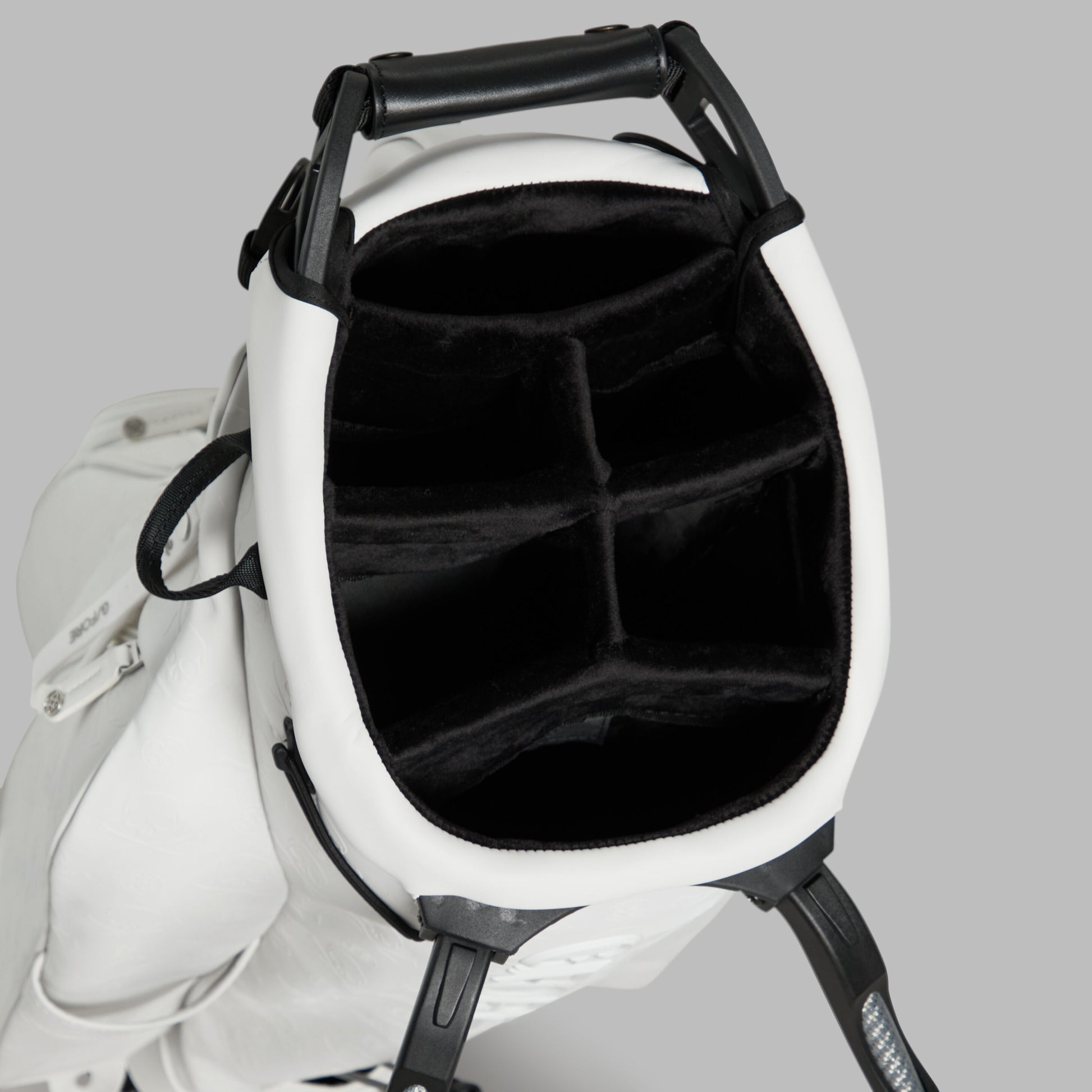 G/FORE EMBOSSED SKULL & TEES DAYTONA CARRY GOLF BAG