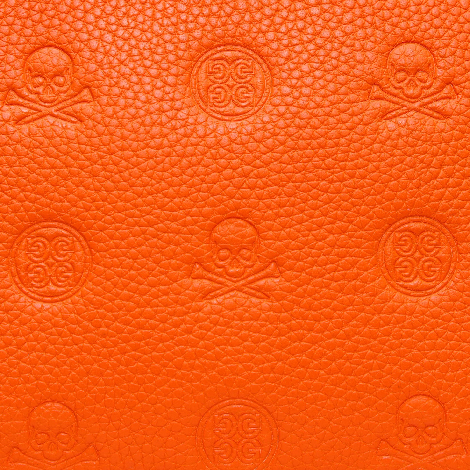 G/FORE EMBOSSED SKULL & TEES COSMETICS CASE