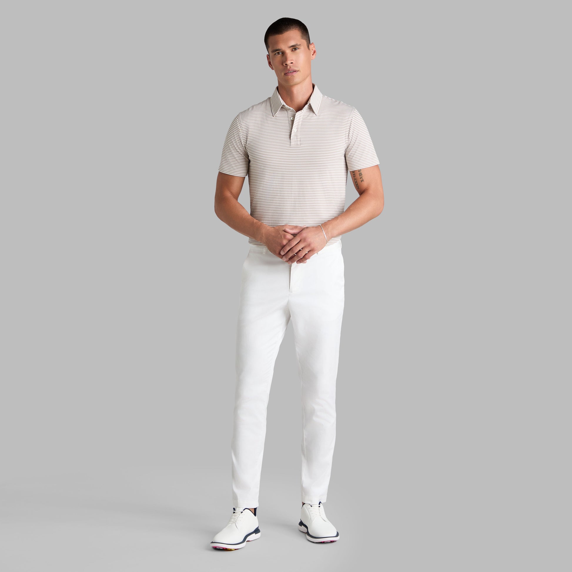 G/FORE ALL PLAY COTTON STRETCH STRAIGHT LEG TROUSER