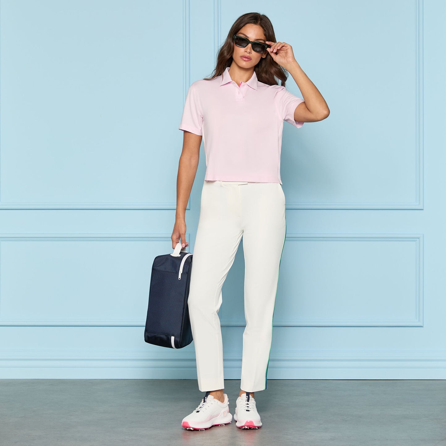 G/FORE ALL PLAY TUX BOXY POLO