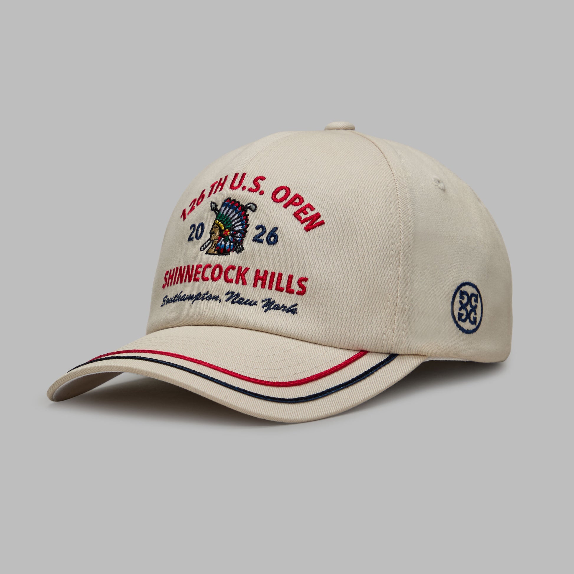 G/FORE 2026 U.S. OPEN SHINNECOCK HILLS SOUTACHE RELAXED FIT HAT