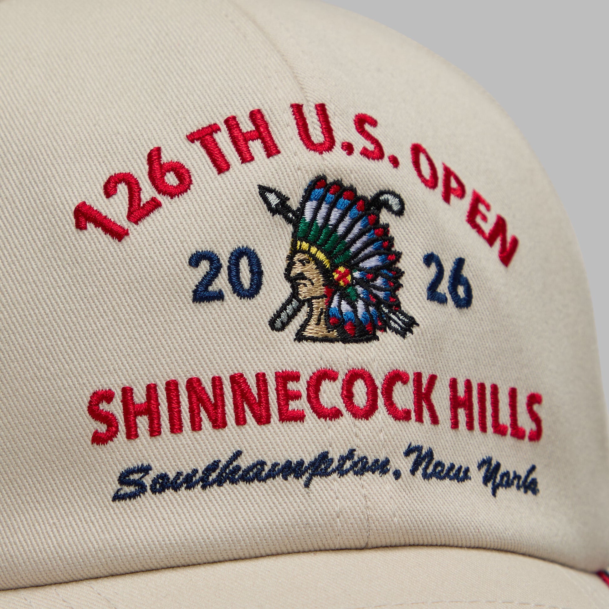 G/FORE 2026 U.S. OPEN SHINNECOCK HILLS SOUTACHE RELAXED FIT HAT