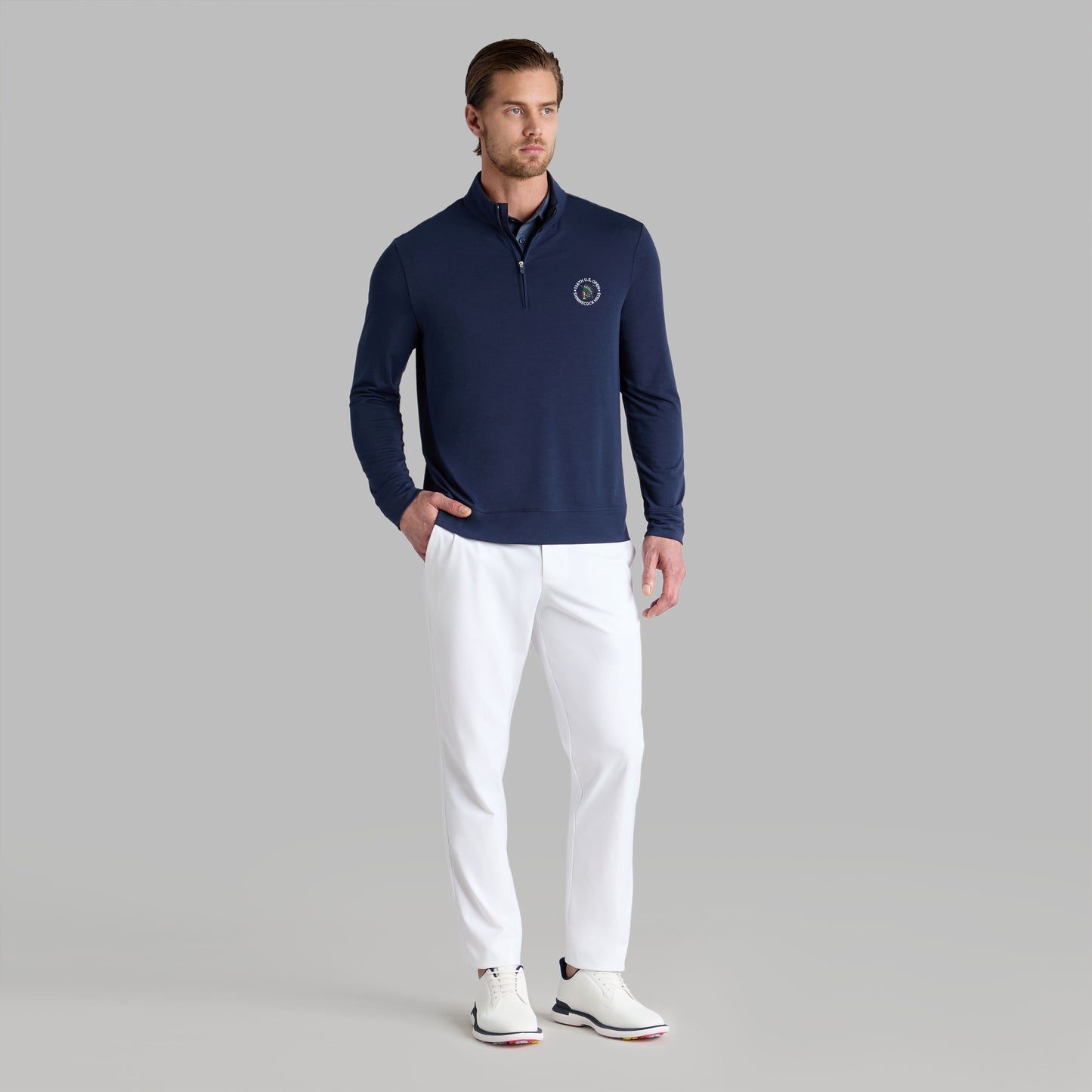 G/FORE LTD RELEASE 2026 U.S. OPEN SOFT TOUCH JERSEY 1/4 ZIP