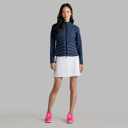 G/FORE LTD RELEASE 2026 U.S. OPEN HYBRID QUILTED STRETCH TECH INTERLOCK JACKET