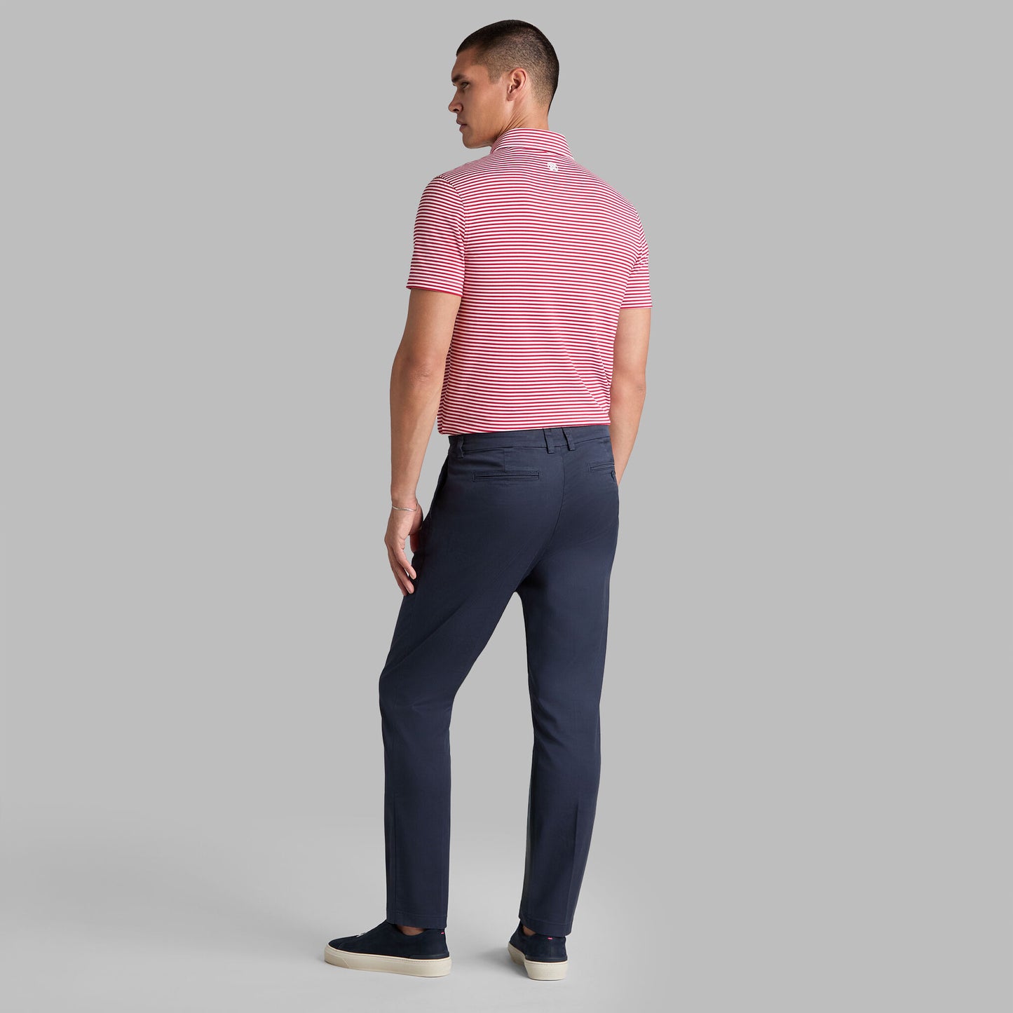 G/FORE ALL PLAY COTTON STRETCH STRAIGHT LEG TROUSER