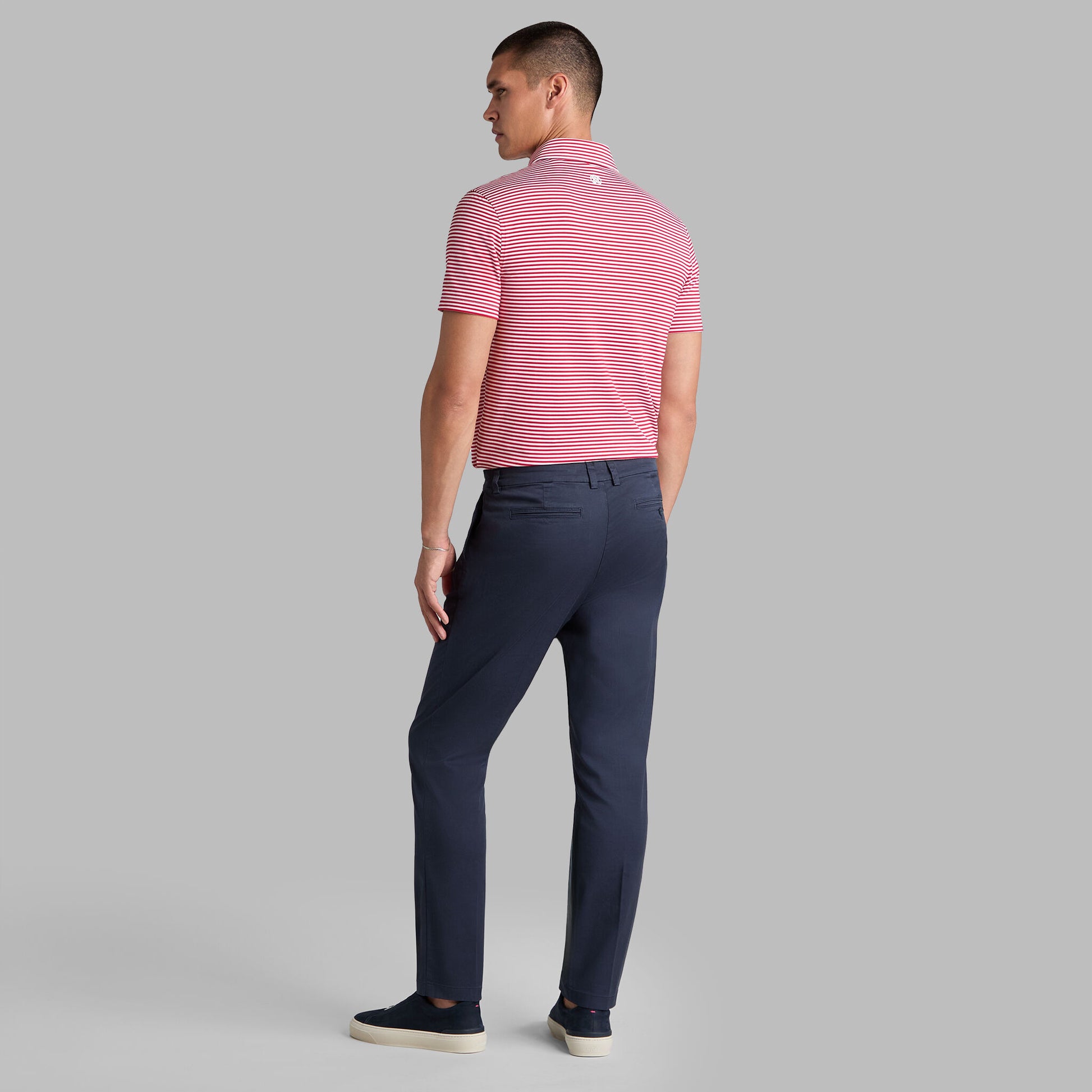 G/FORE ALL PLAY COTTON STRETCH STRAIGHT LEG TROUSER