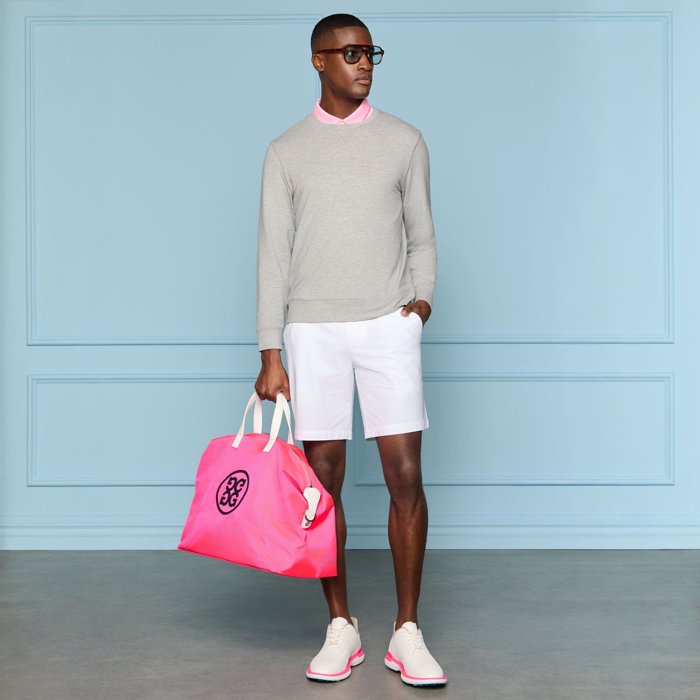 G/FORE ALL PLAY TERRY CREWNECK