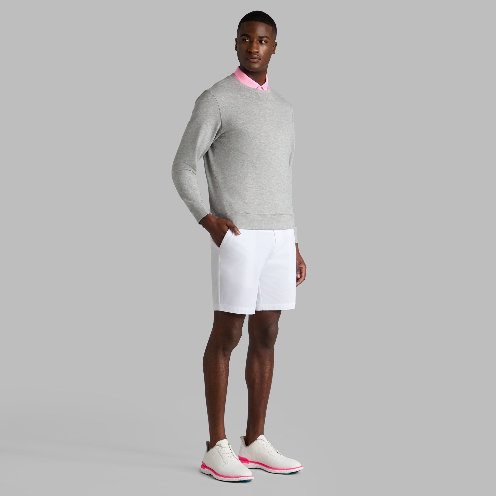G/FORE ALL PLAY TERRY CREWNECK