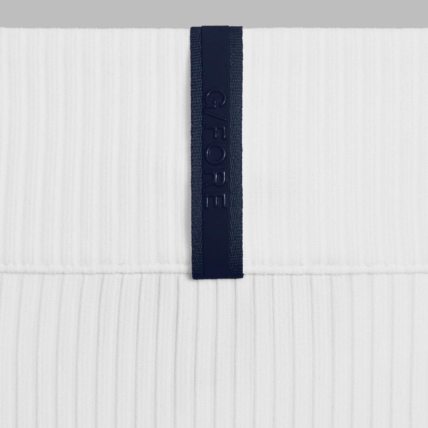 G/FORE FITTED RIB 1/4 ZIP PULLOVER