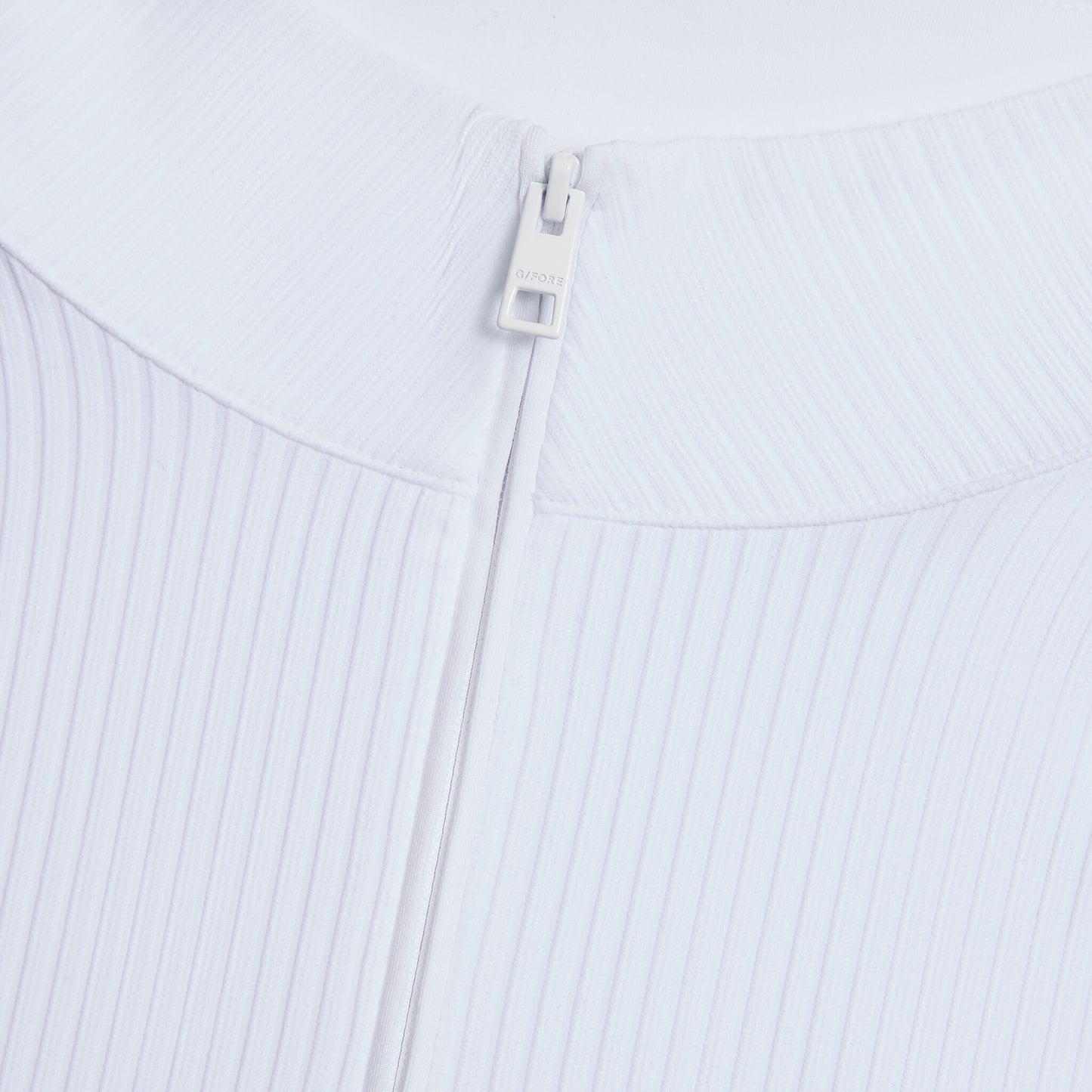 G/FORE FITTED RIB 1/4 ZIP PULLOVER