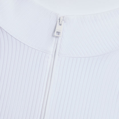 G/FORE FITTED RIB 1/4 ZIP PULLOVER