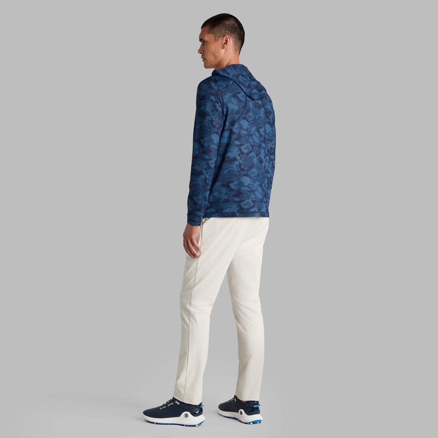 G/FORE BRUSHED BACK TECH TERRY HOODIE