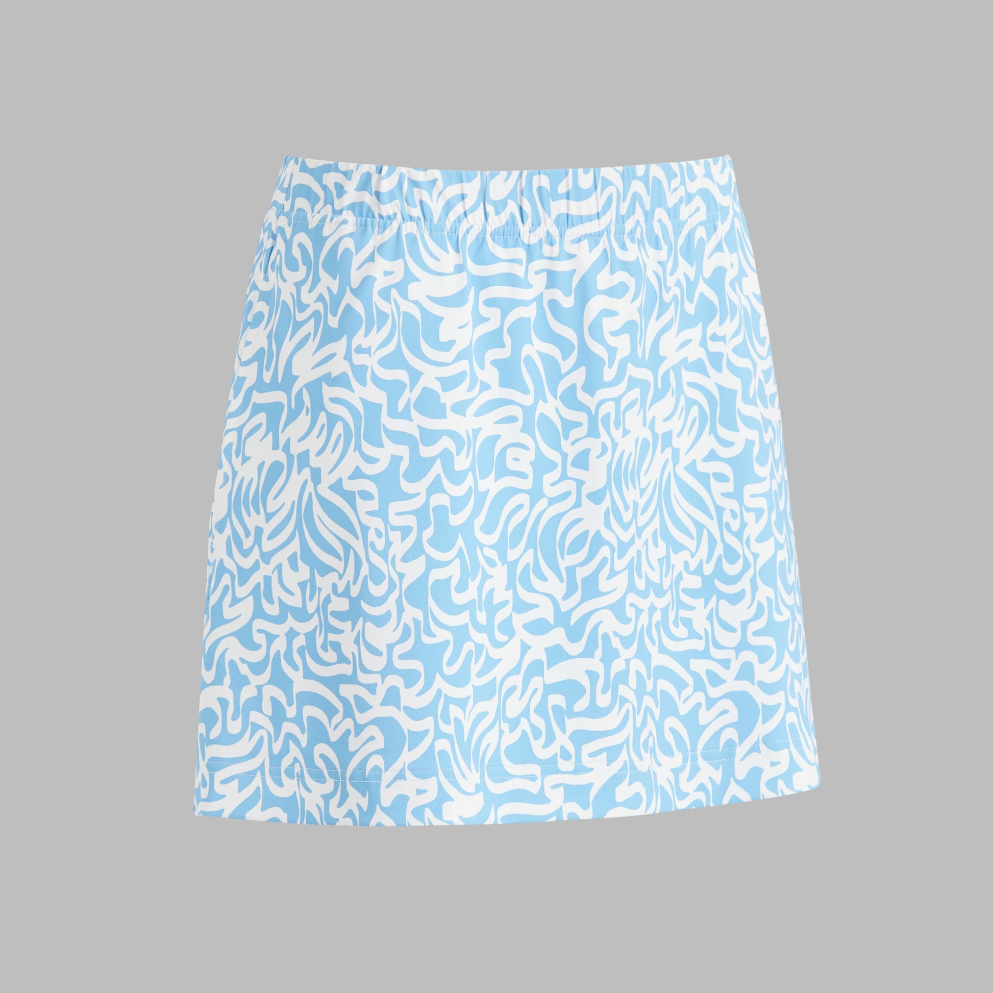G/FORE SCRIBBLE PERFORMANCE TWILL A-LINE SKORT