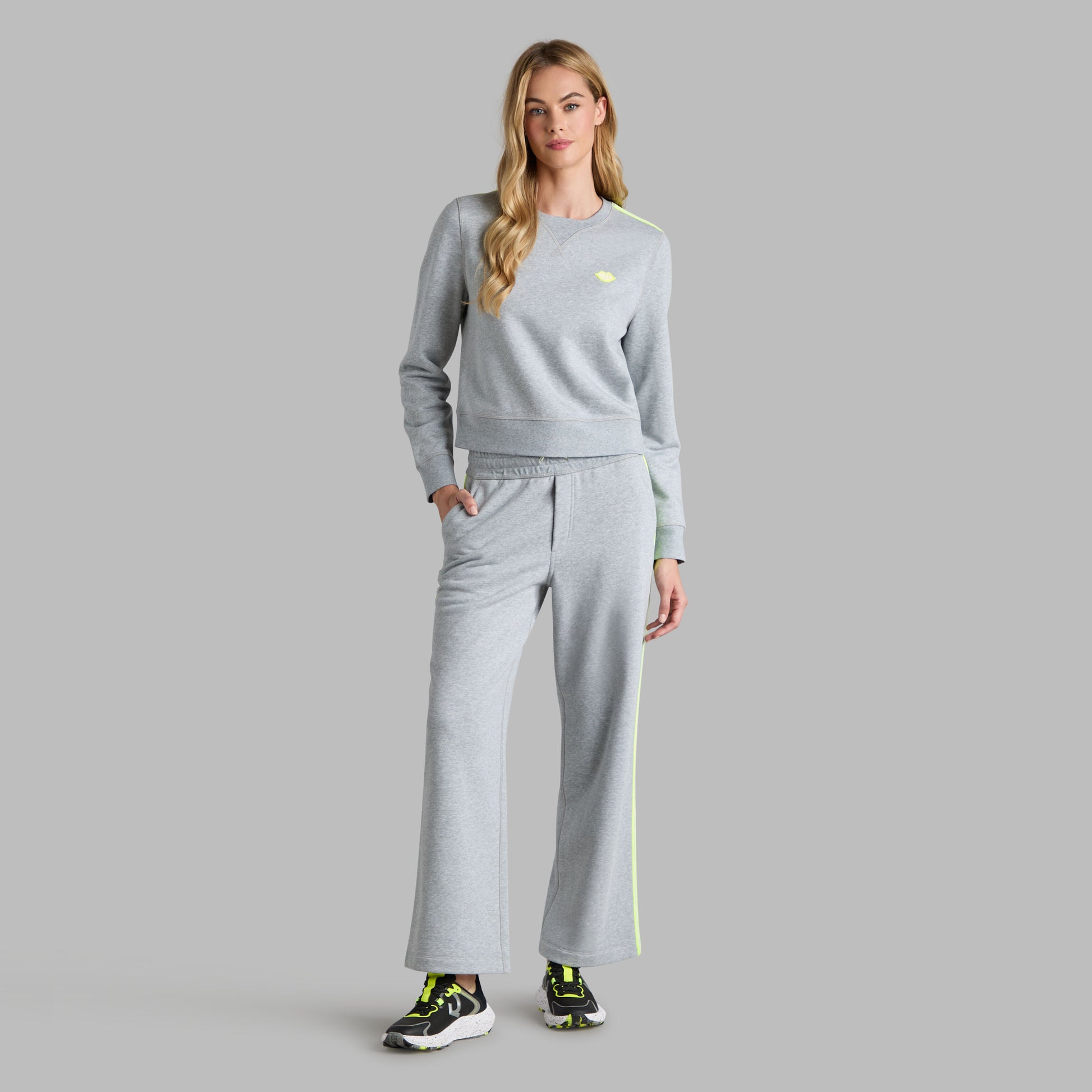 G/FORE BRUSHED BACK FRENCH TERRY SWEATSHIRT