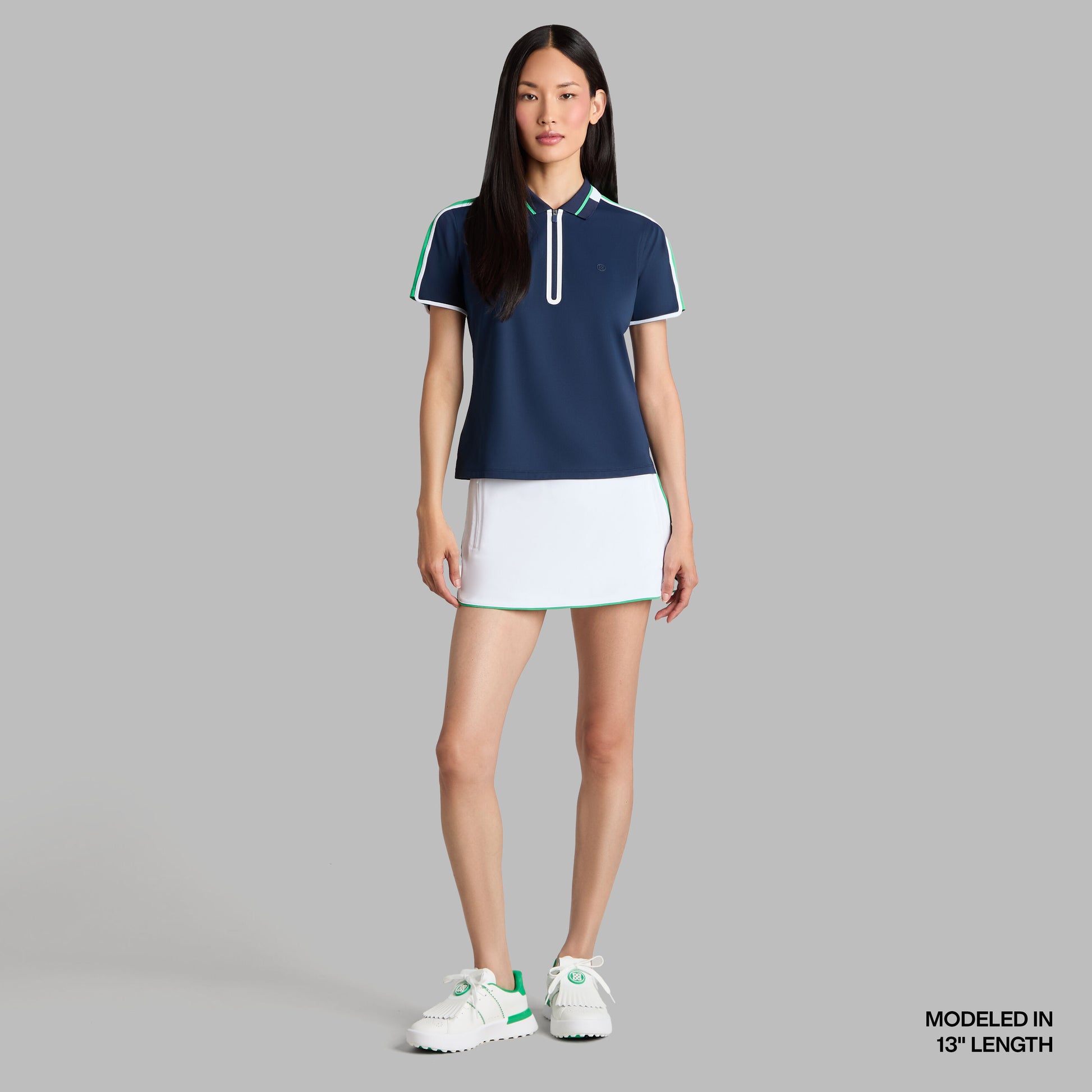 G/FORE 3D TULIP HEM TECH PIQUÉ SKORT