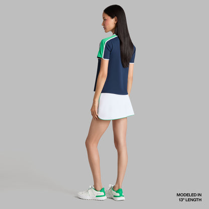 G/FORE 3D TULIP HEM TECH PIQUÉ SKORT