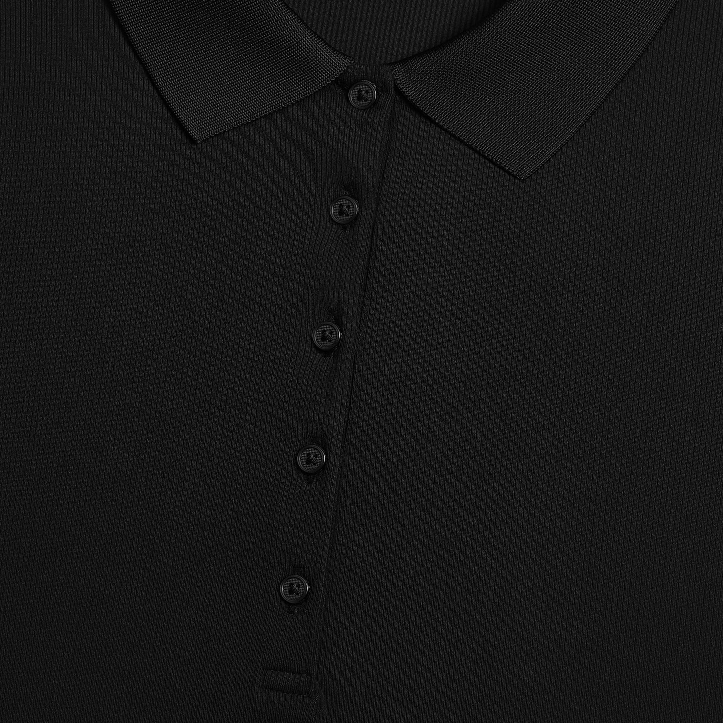 G/FORE RIBBED TECH NYLON LONG SLEEVE POLO