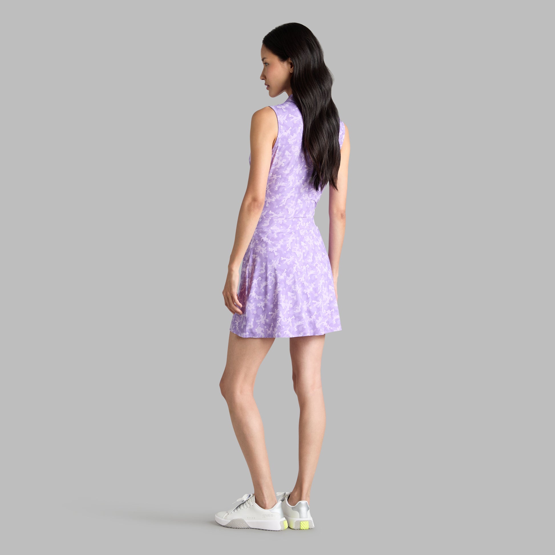 G/FORE ICON CAMO SILKY TECH NYLON SKORT