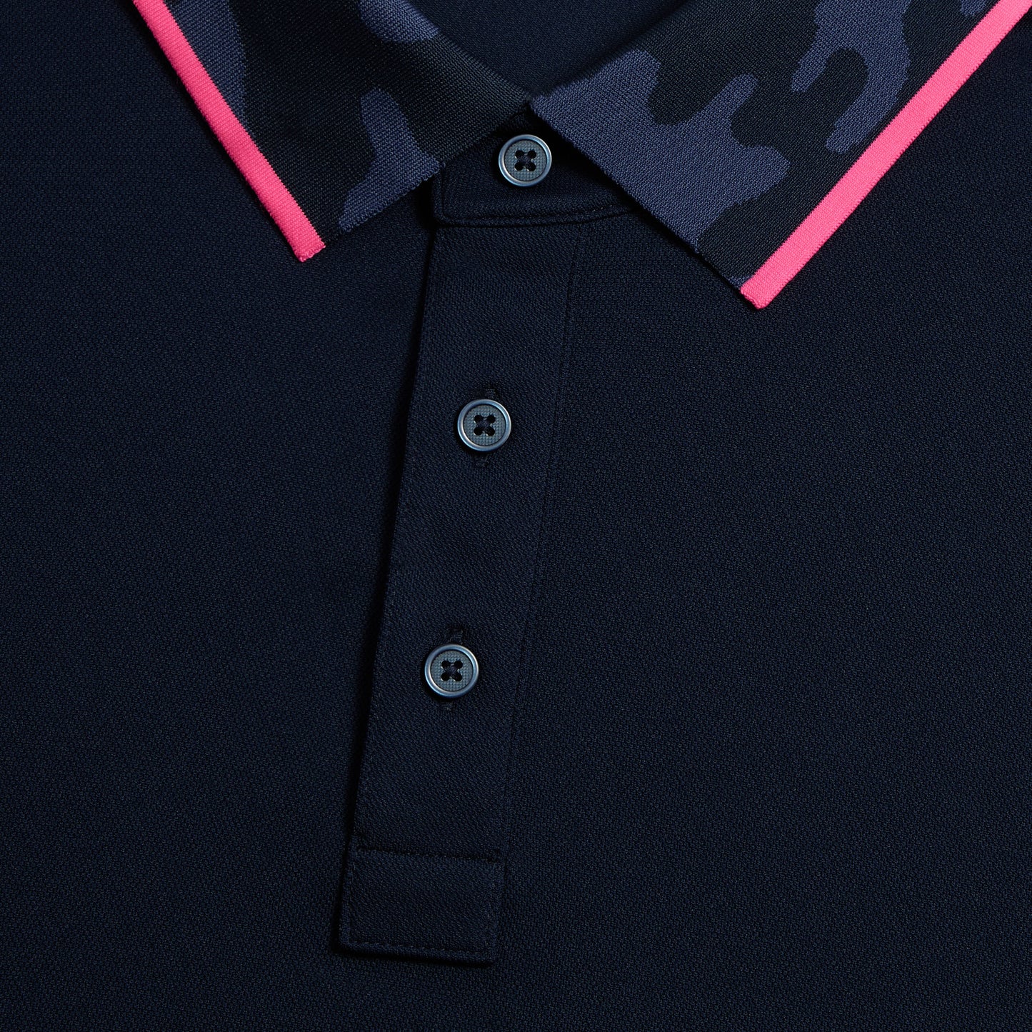 G/FORE CAMO COLLAR PERFORMANCE PIQUE POLO