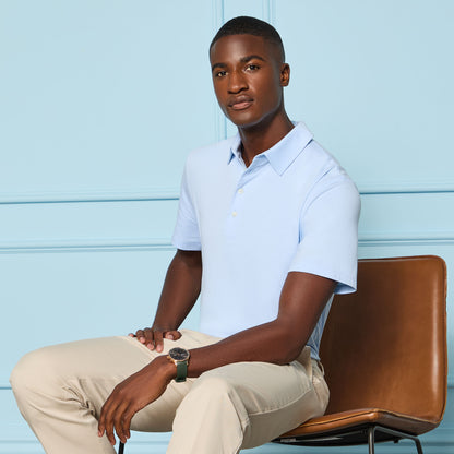 G/FORE LUXE COTTON BLEND POLO