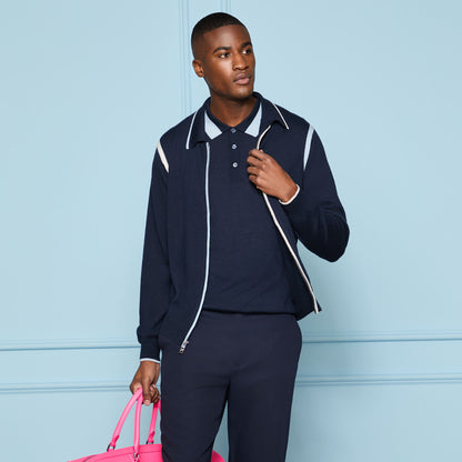 G/FORE CASHMERE POLO JACKET