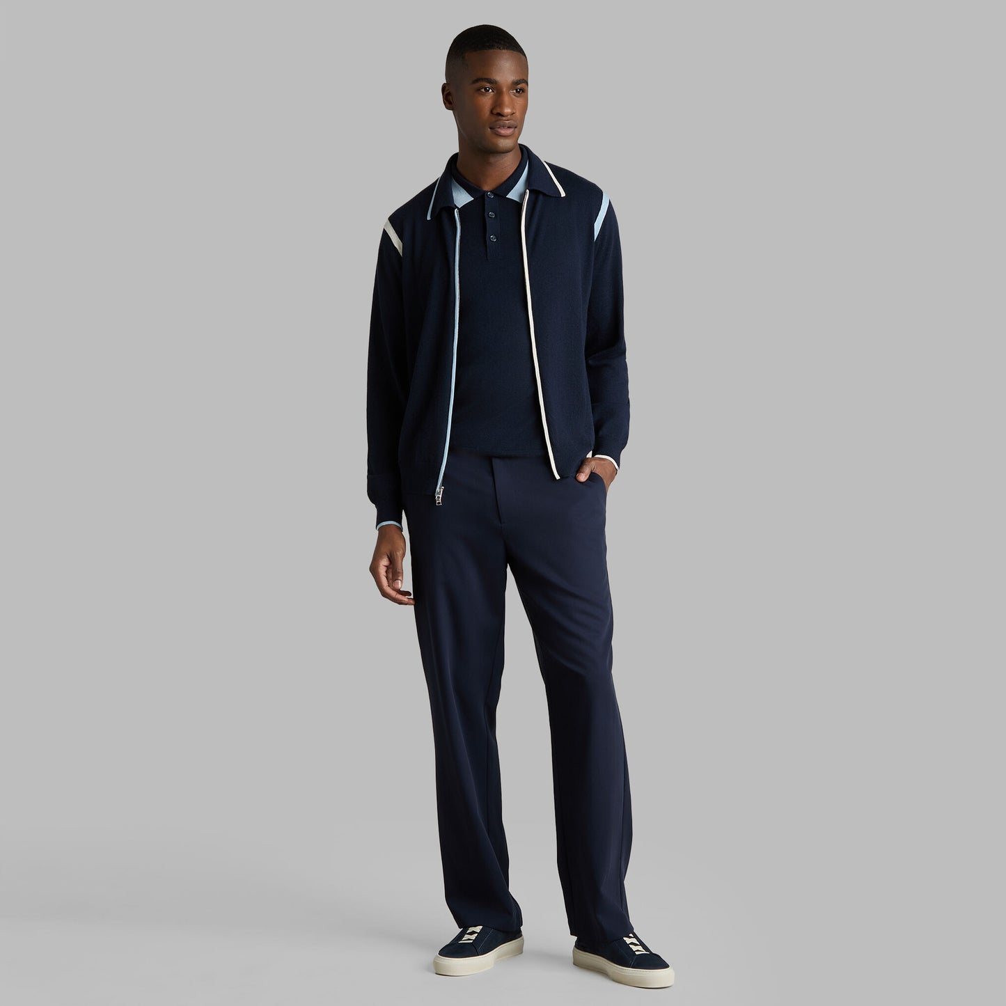 G/FORE CASHMERE POLO JACKET