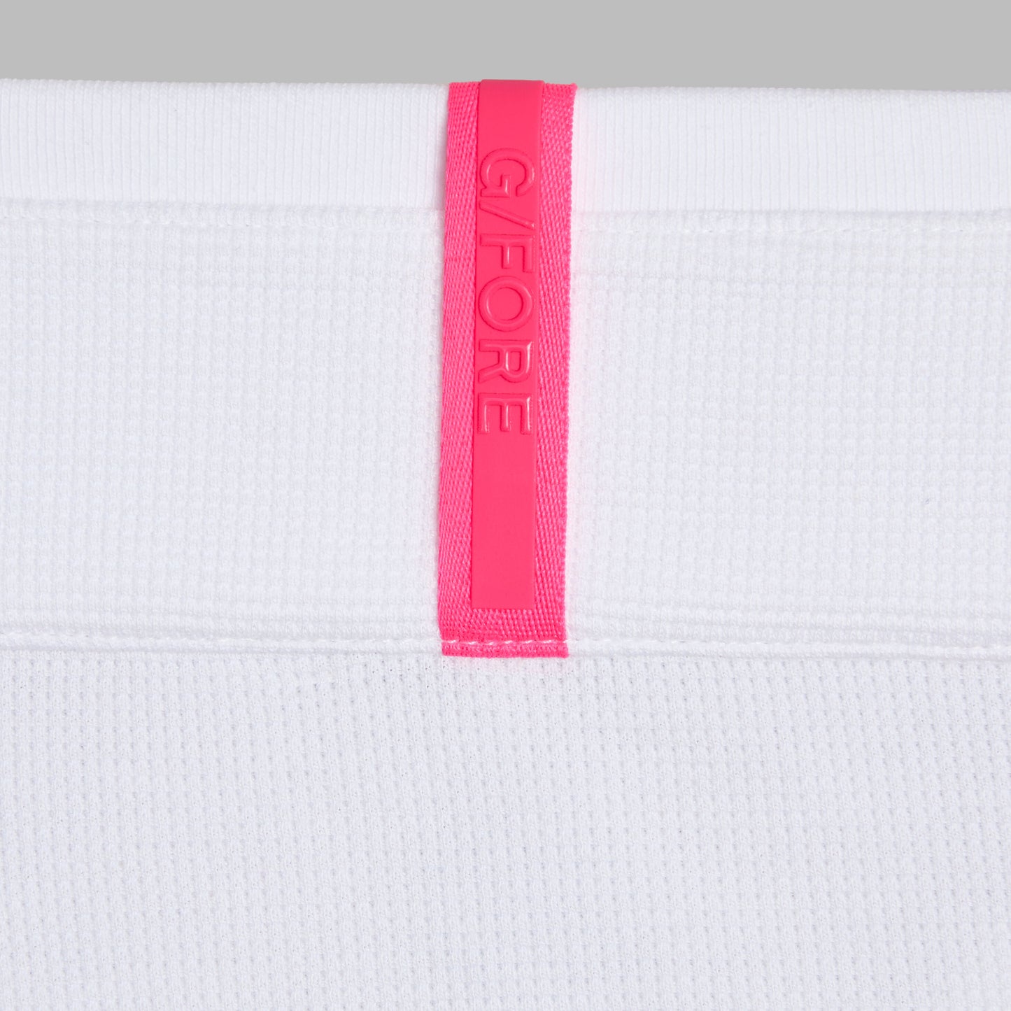 G/FORE WAFFLE KNIT QUARTER ZIP