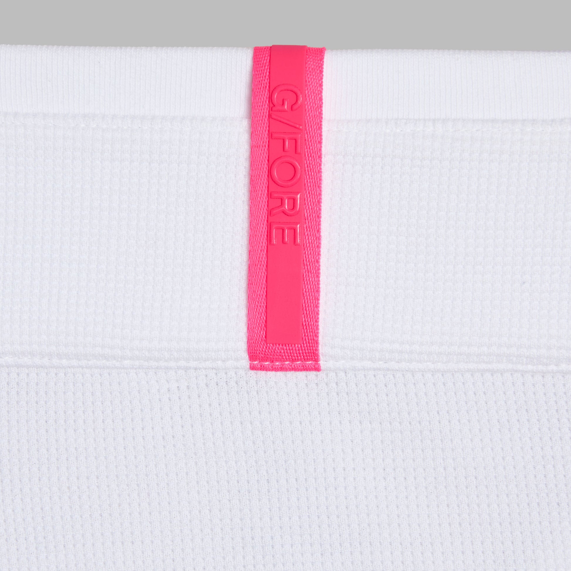 G/FORE WAFFLE KNIT QUARTER ZIP