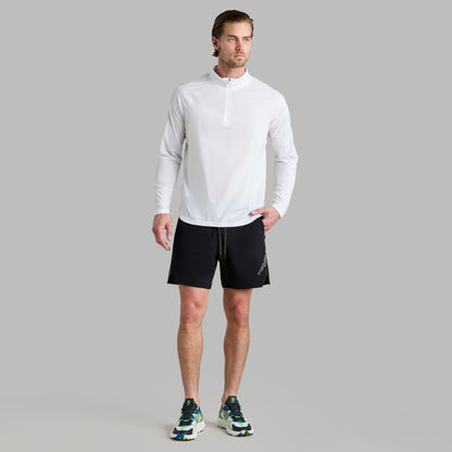 G/FORE TECH MÉLANGE RAGLAN QUARTER ZIP PULLOVER
