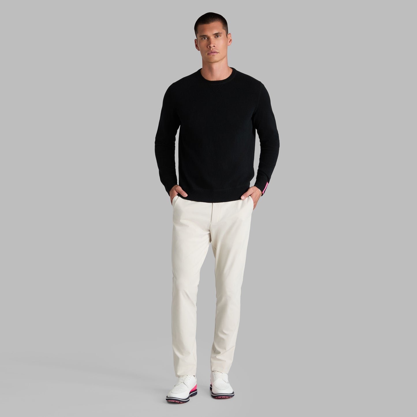 G/FORE CASHMERE CREWNECK SWEATER