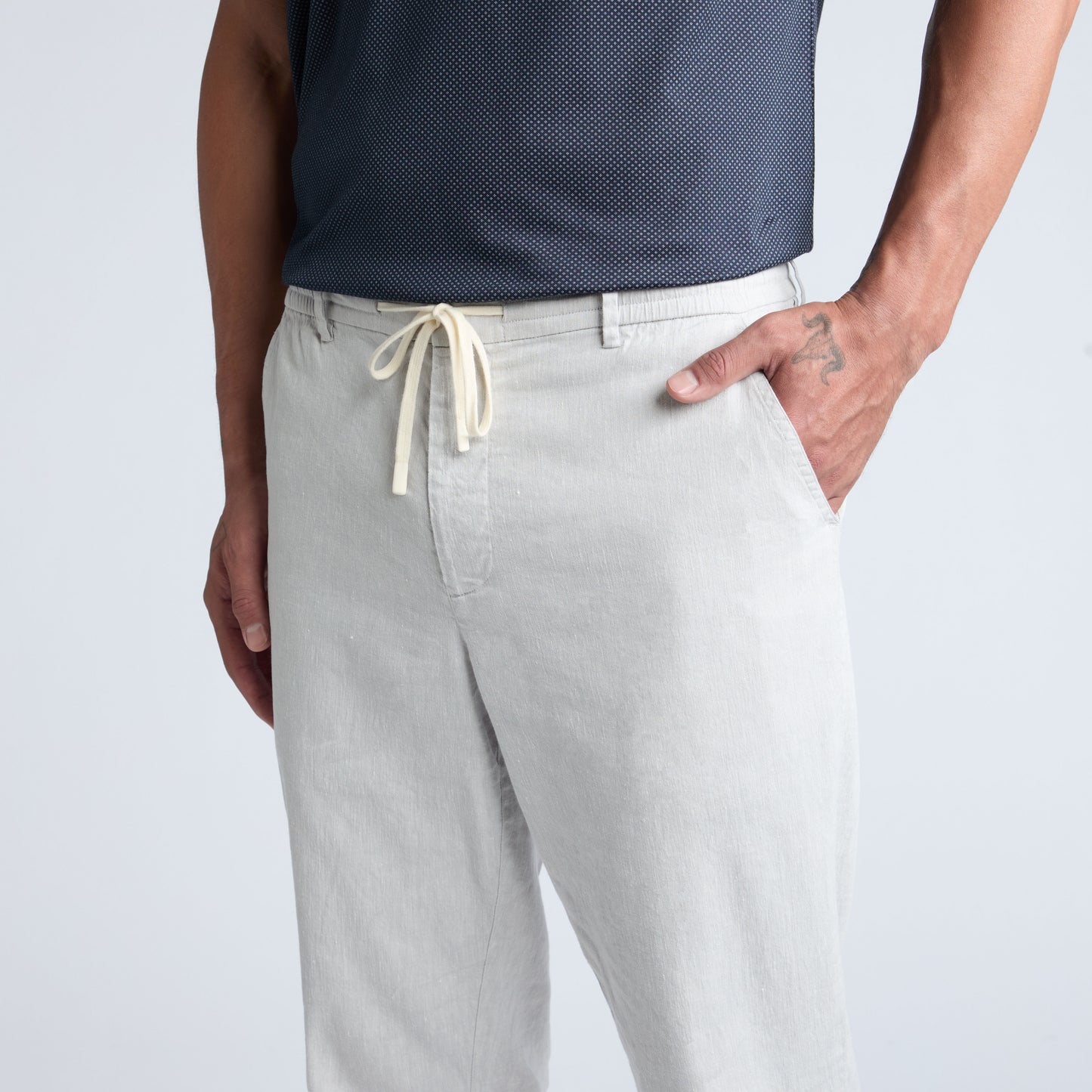 G/FORE LTD RELEASE BEACHSIDE LINEN DRAWSTRING PANT