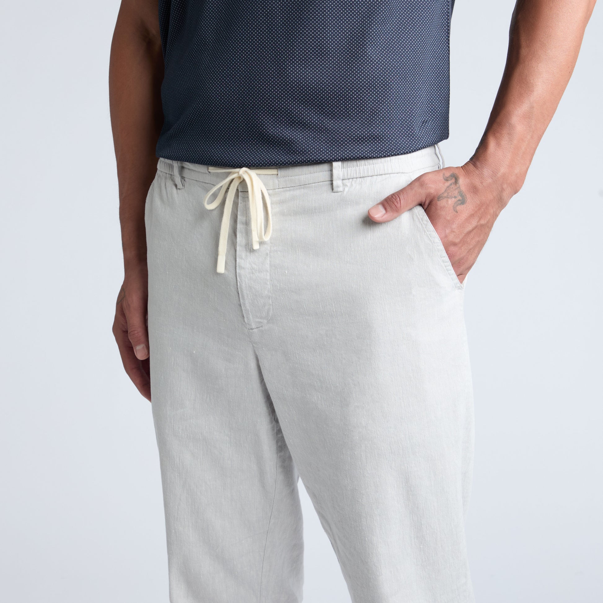 G/FORE LTD RELEASE BEACHSIDE LINEN DRAWSTRING PANT
