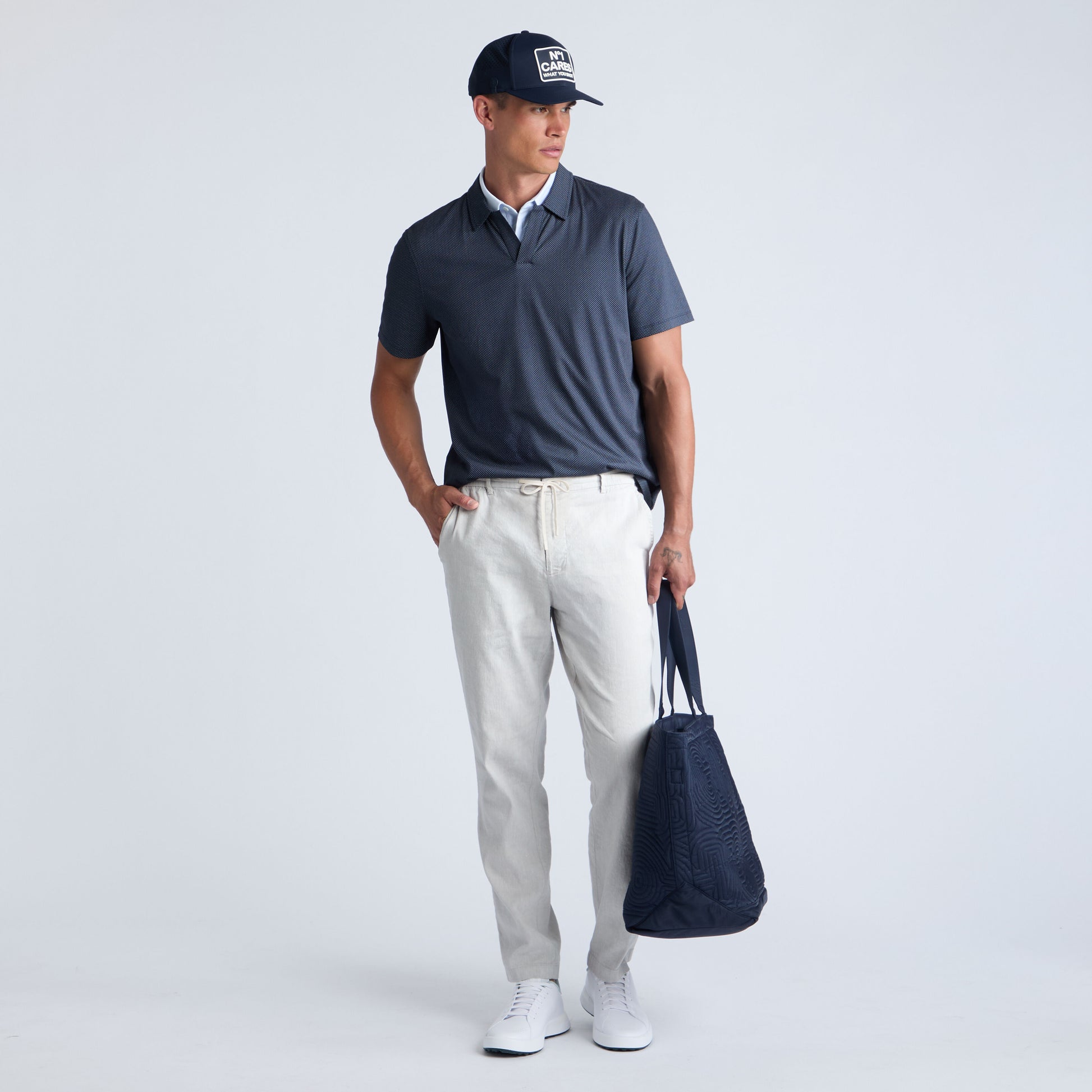 G/FORE LTD RELEASE BEACHSIDE LINEN DRAWSTRING PANT