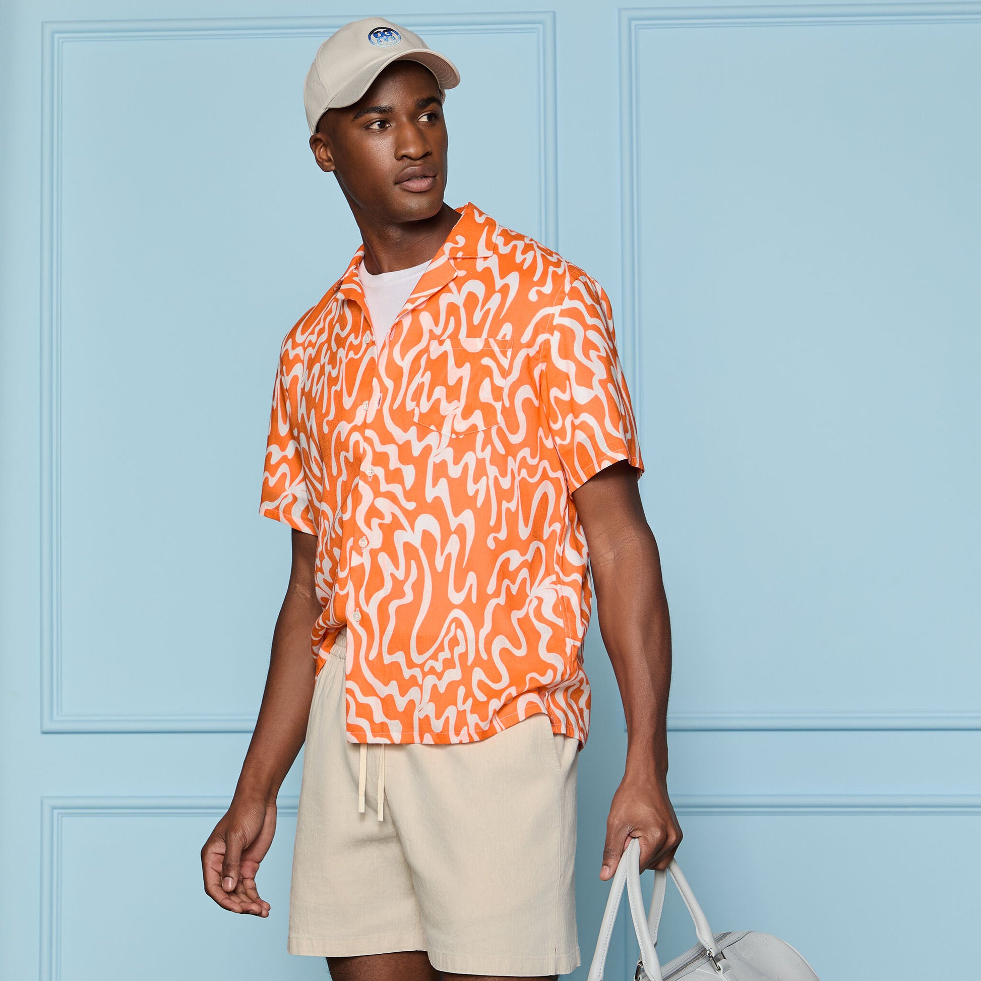 G/FORE LTD RELEASE BEACHSIDE LINEN DRAWSTRING SHORT