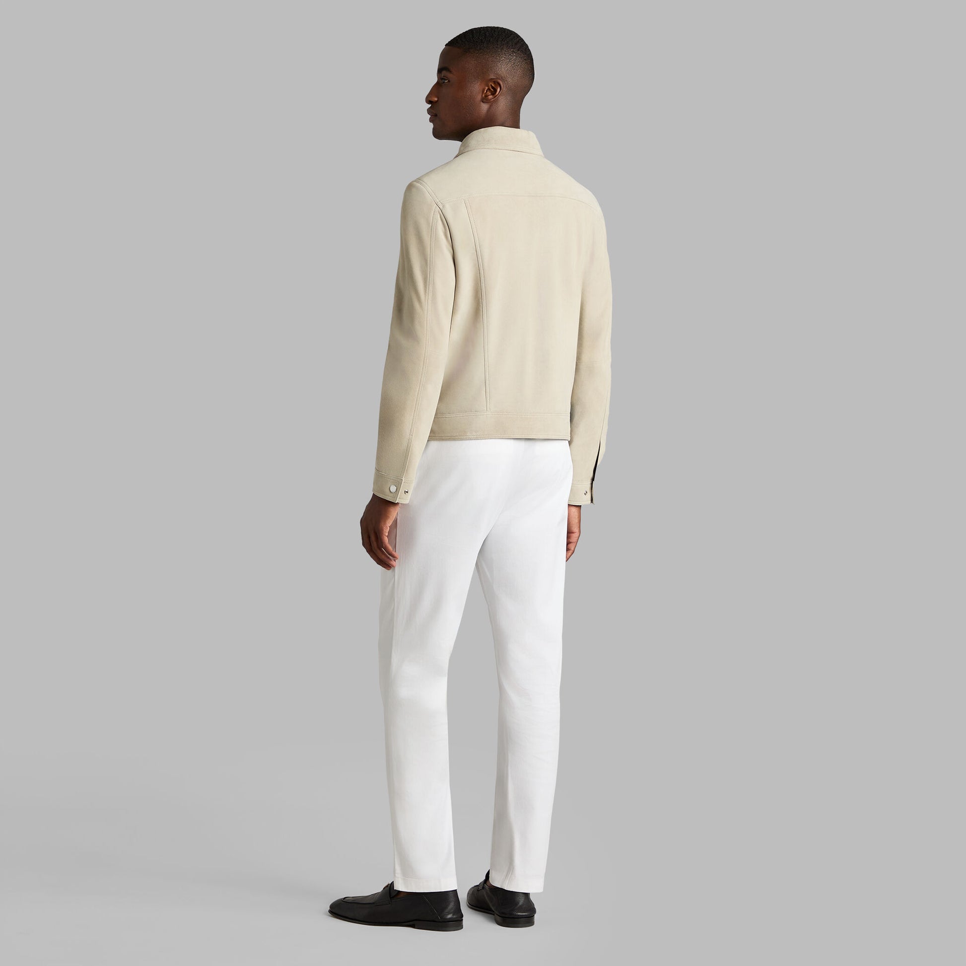 G/FORE SUEDE TRUCKER JACKET