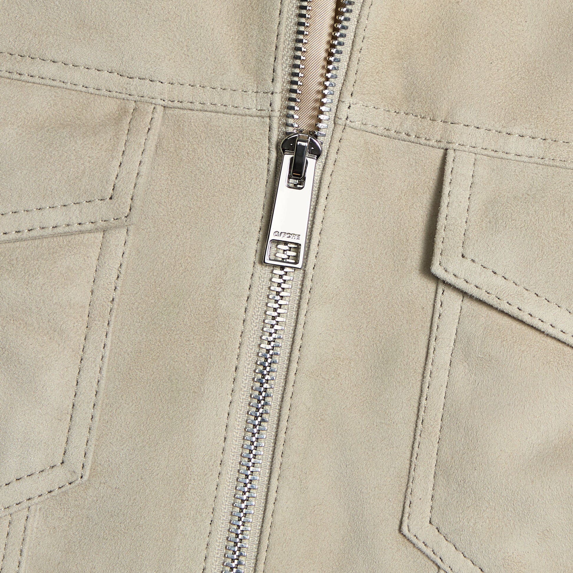 G/FORE SUEDE TRUCKER JACKET