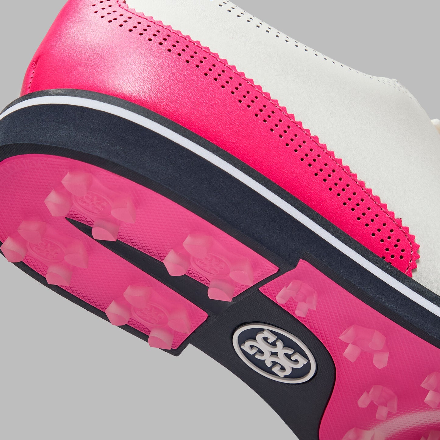G/FORE GALLIVANTER LEATHER BROGUE GOLF SHOE