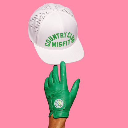 G/FORE COUNTRY CLUB MISFIT PERFORATED DELTA HAT
