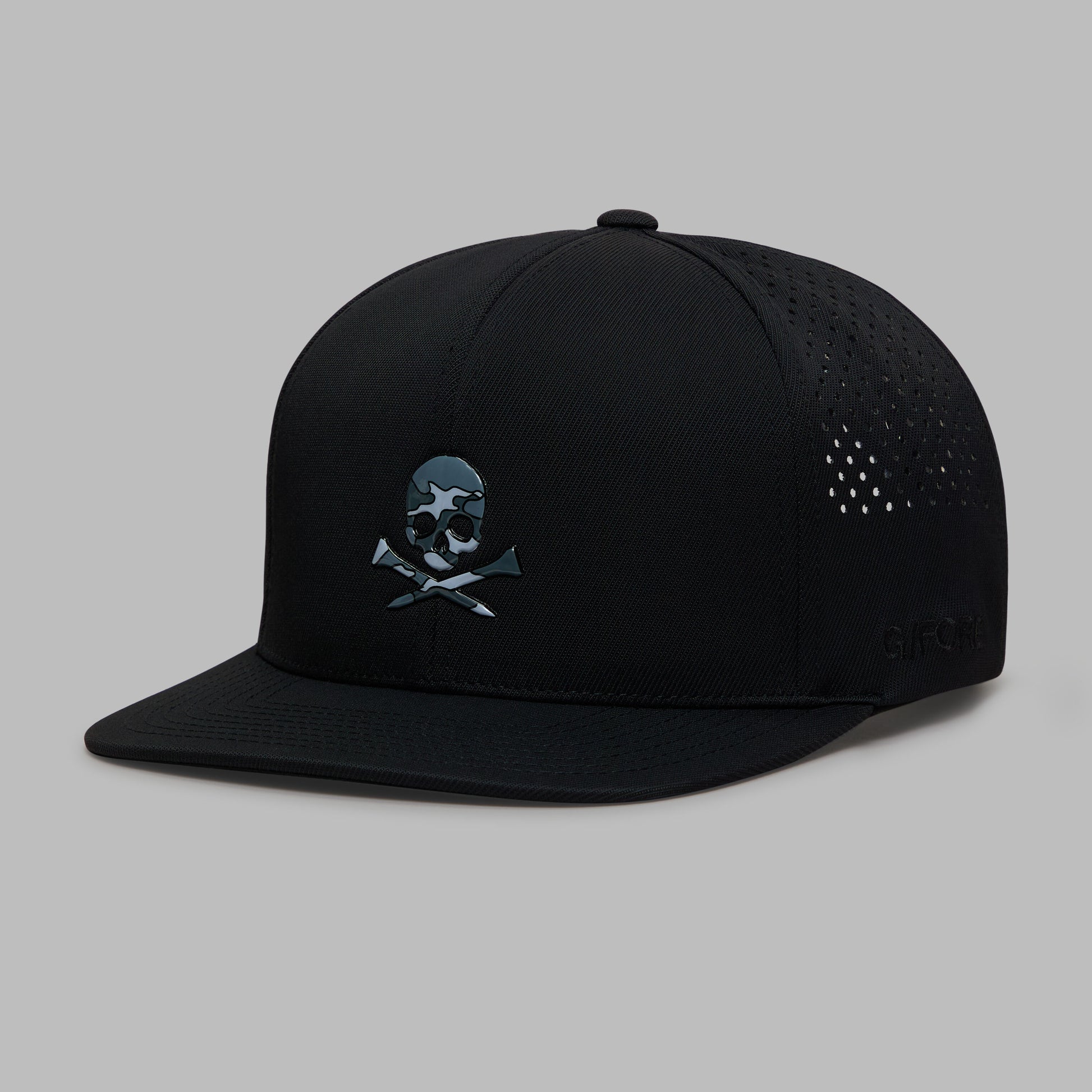G/FORE SKULL & TEES PERFORATED DELTA HAT