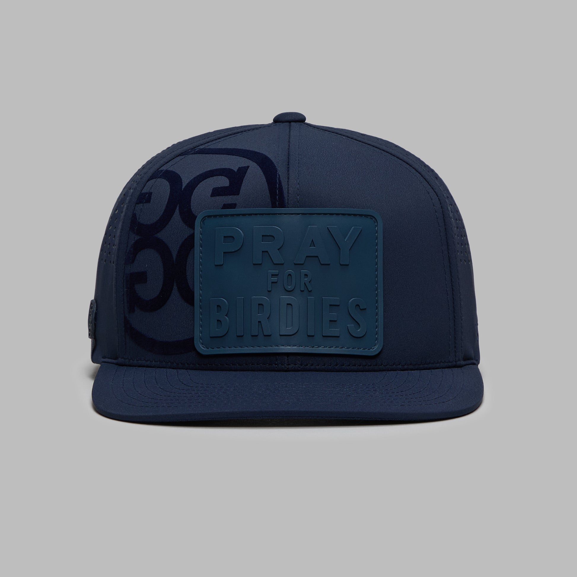 G/FORE PRAY FOR BIRDIES PATCH PERFORATED DELTA HAT |HATS