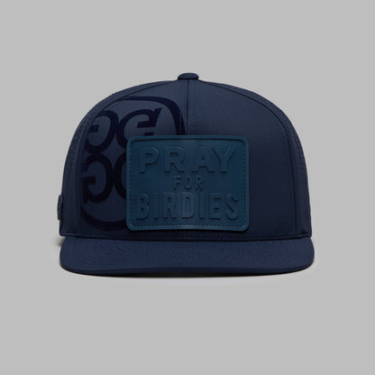 G/FORE PRAY FOR BIRDIES PATCH PERFORATED DELTA HAT |HATS