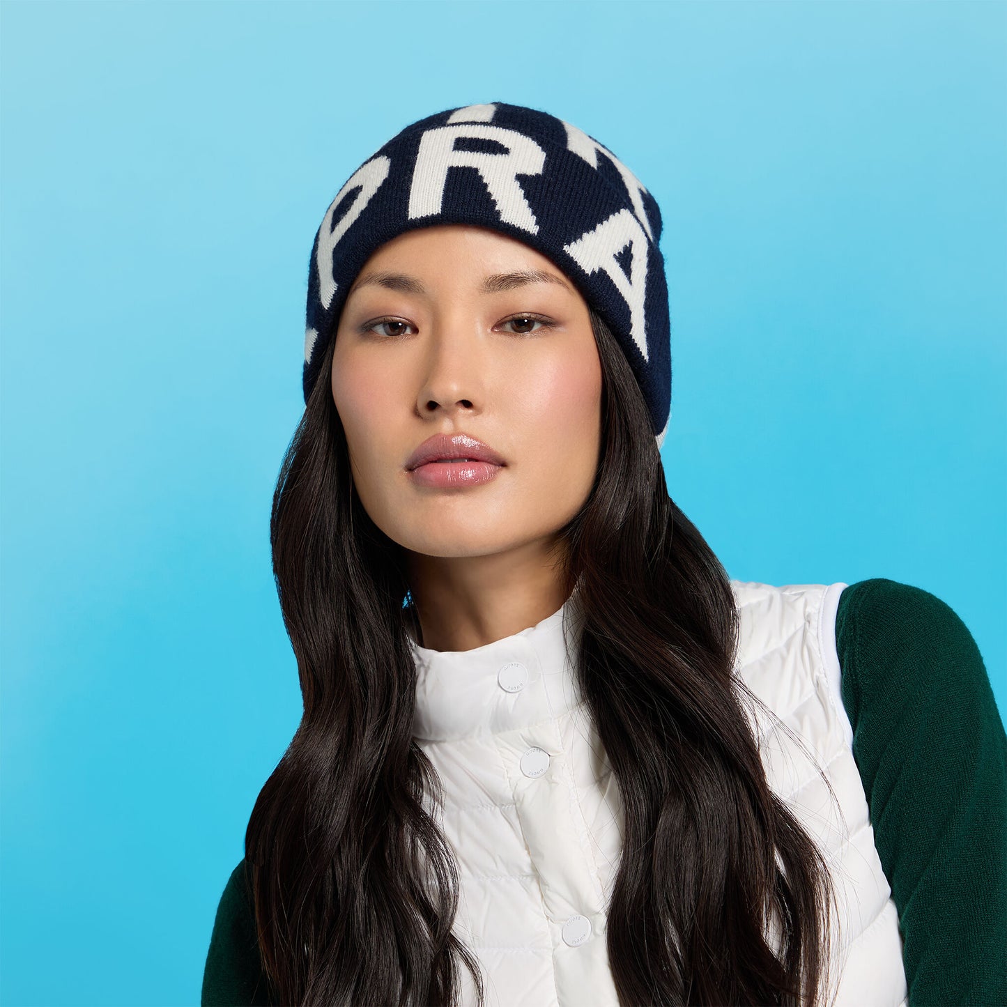 G/FORE PRAY FOR BIRDIES SCRAMBLE WOOL BEANIE