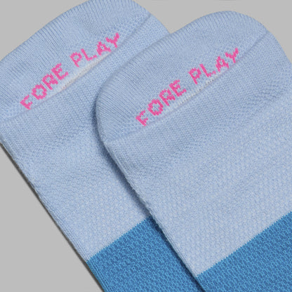 G/FORE TWO TONE FORE PLAY ANKLE SOCK |ACCESSORIES