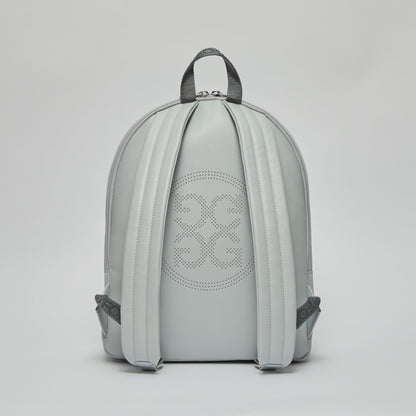 G/FORE EMBOSSED SKULL & TEES LEATHER BACKPACK