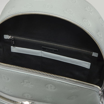 G/FORE EMBOSSED SKULL & TEES LEATHER BACKPACK