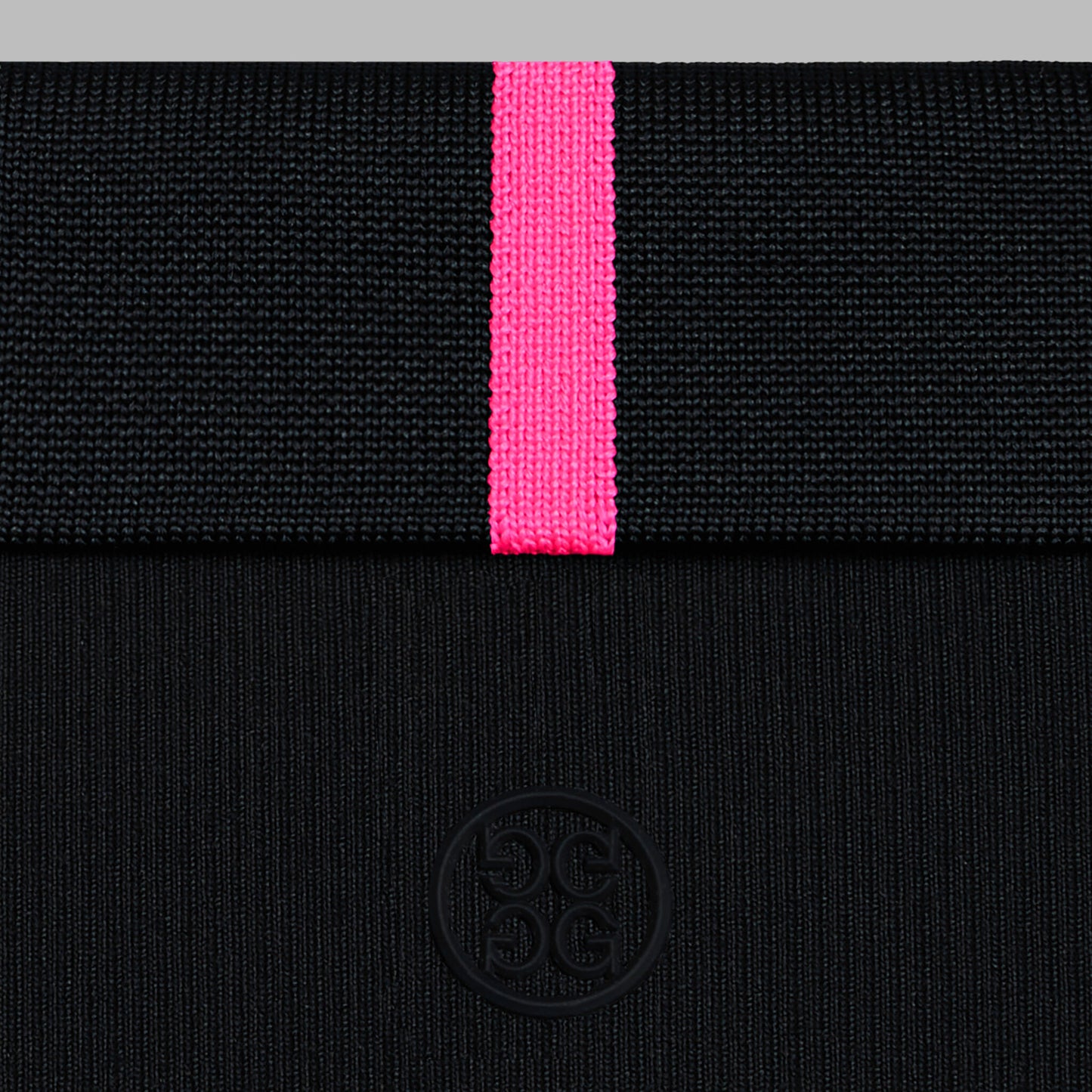 G/FORE RIBBED TECH NYLON LONG SLEEVE POLO