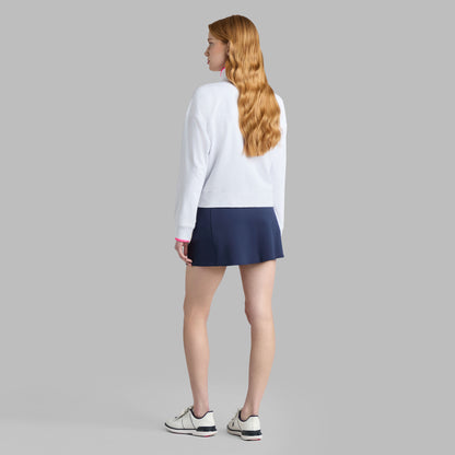 G/FORE BRUSHED BACK STRETCH PULLOVER