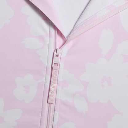 G/FORE PRINTED BRUSH BACK STRETCH PULLOVER